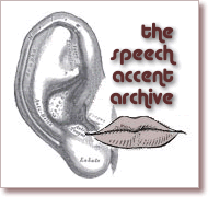Logo des Speech Accent Archive der der George Mason University, Grafik von der Seite https://www.theproducersperspective.com/speech-accent-archive